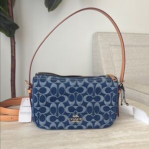 Kailey Shoulder Bag In Signature Denim